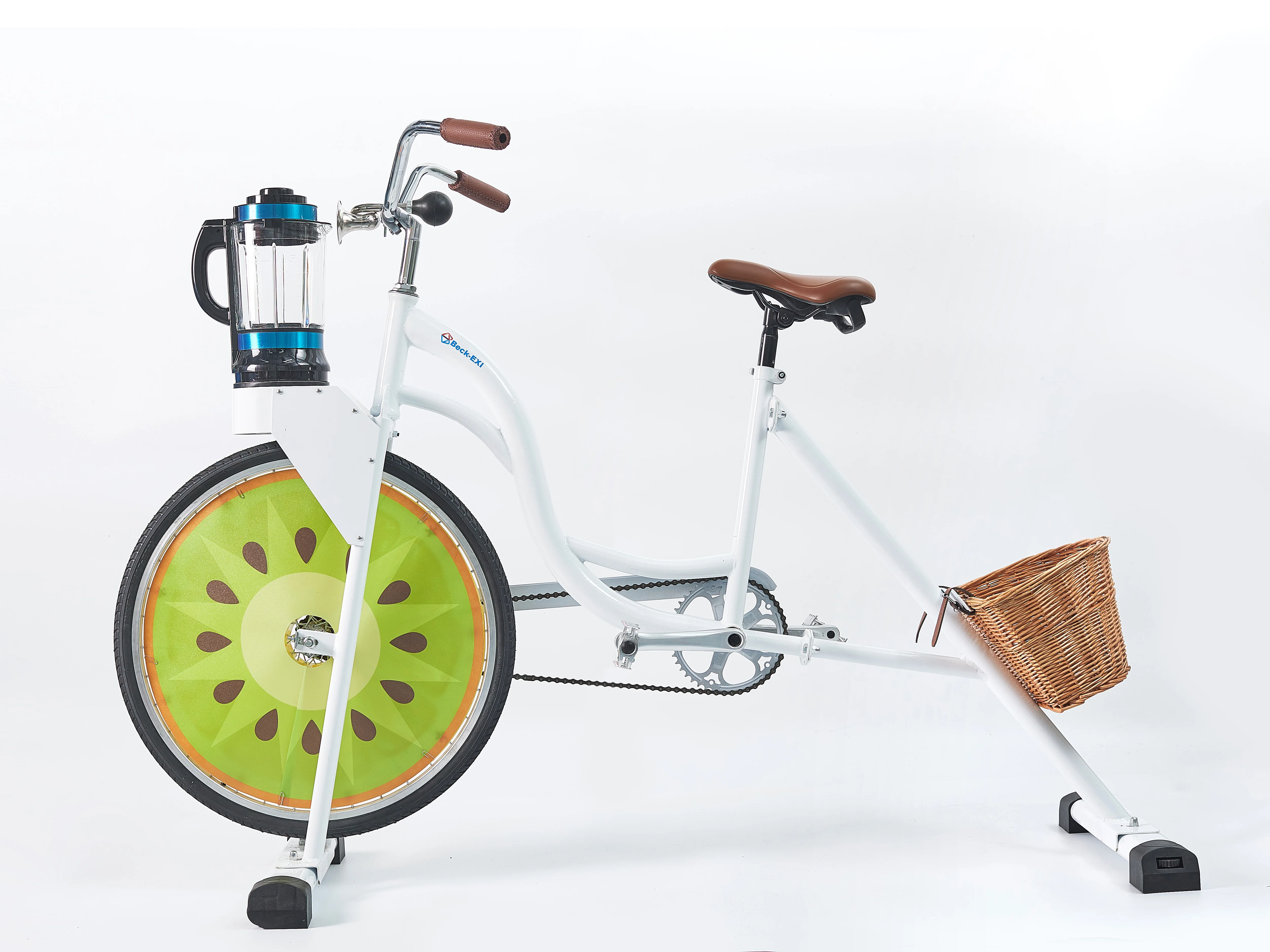 EXI commercial non-electric orange juice machine/smoothie blender chopper bicycle