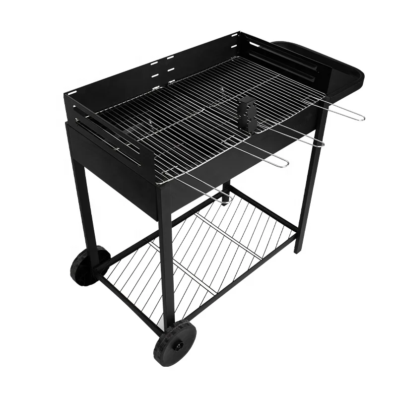 Luxury Portable large outdoor barbecue grill charcoal bbq grills for patio garden backyard party