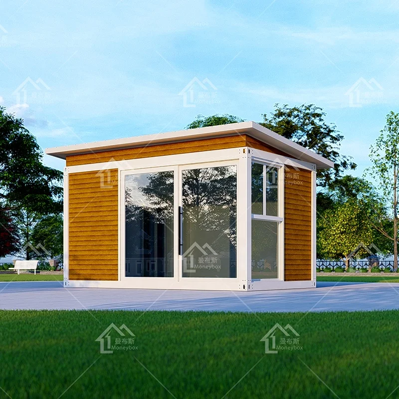 Luxury mobile container shop custom design open store
