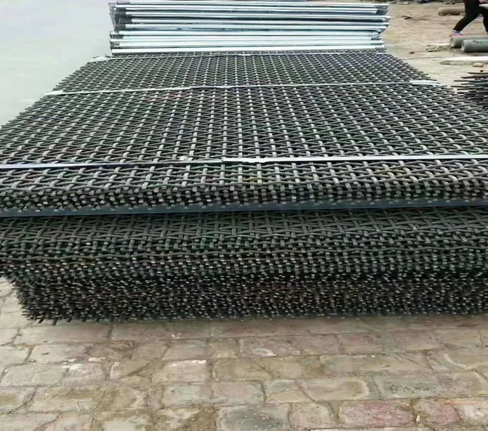 steel wire sand Hooked Vibrating quarry Rock shaker crusher sieve Screen mesh