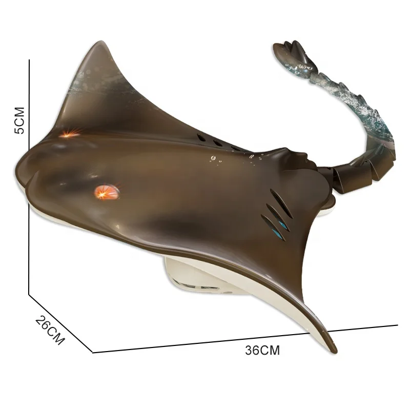 2.4G Remote control animal toys devil fish electric RC fish for kids