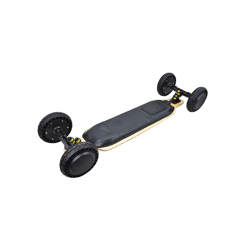 High Quality 1650*2W Dual Hub Motor Electric Skateboard Highway 35km/h Speed Quick Charge Electric Longboard