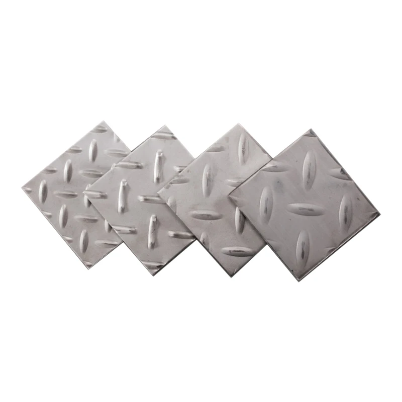 Checker Stainless steel sheet 304 201 202 430 SS steel plates 1.43011.4306 07Crl8Ni9 8k 2b HL stainless