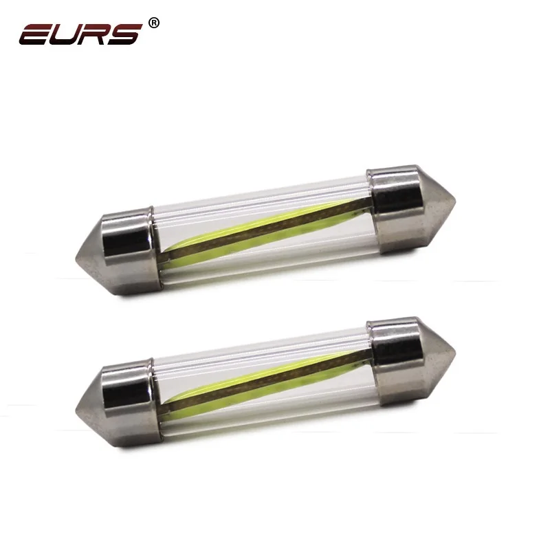 EURS Hotsale COB 31MM 36MM 39MM 41MM Imported Led  Cheap led car over head light reading lamp festoon 1.5W 12V 0.6A
