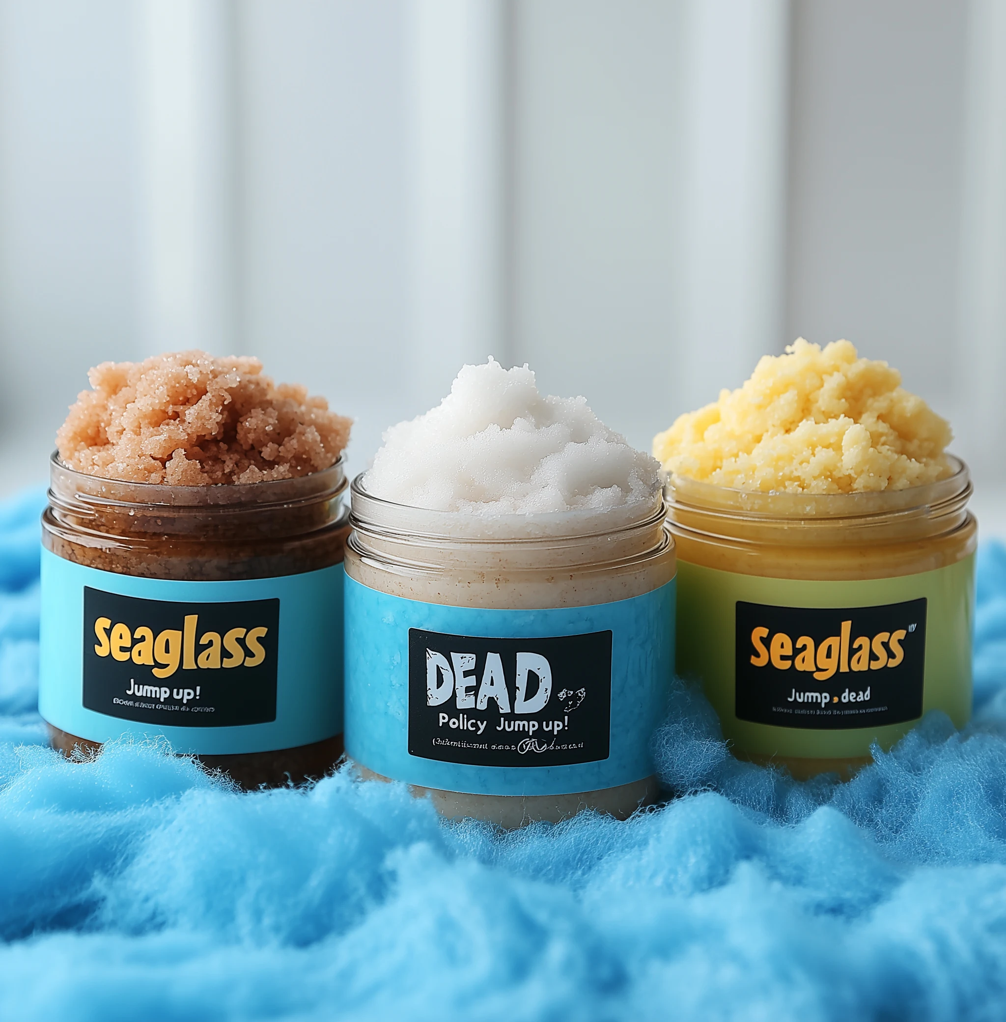 Organic Coconut Milk and Sea Salt Body Scrubs Exfoliating Moisturizing Coffee Body Scrub Mineral Mud  Face Use