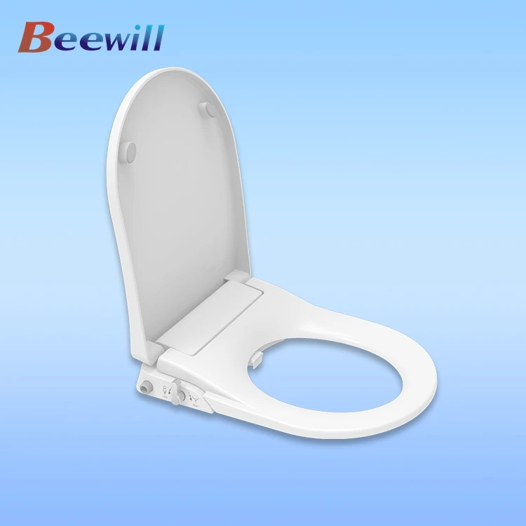 High quality automatic clean hygienic uf d shape smart toilet lid heat toilet seat bidet