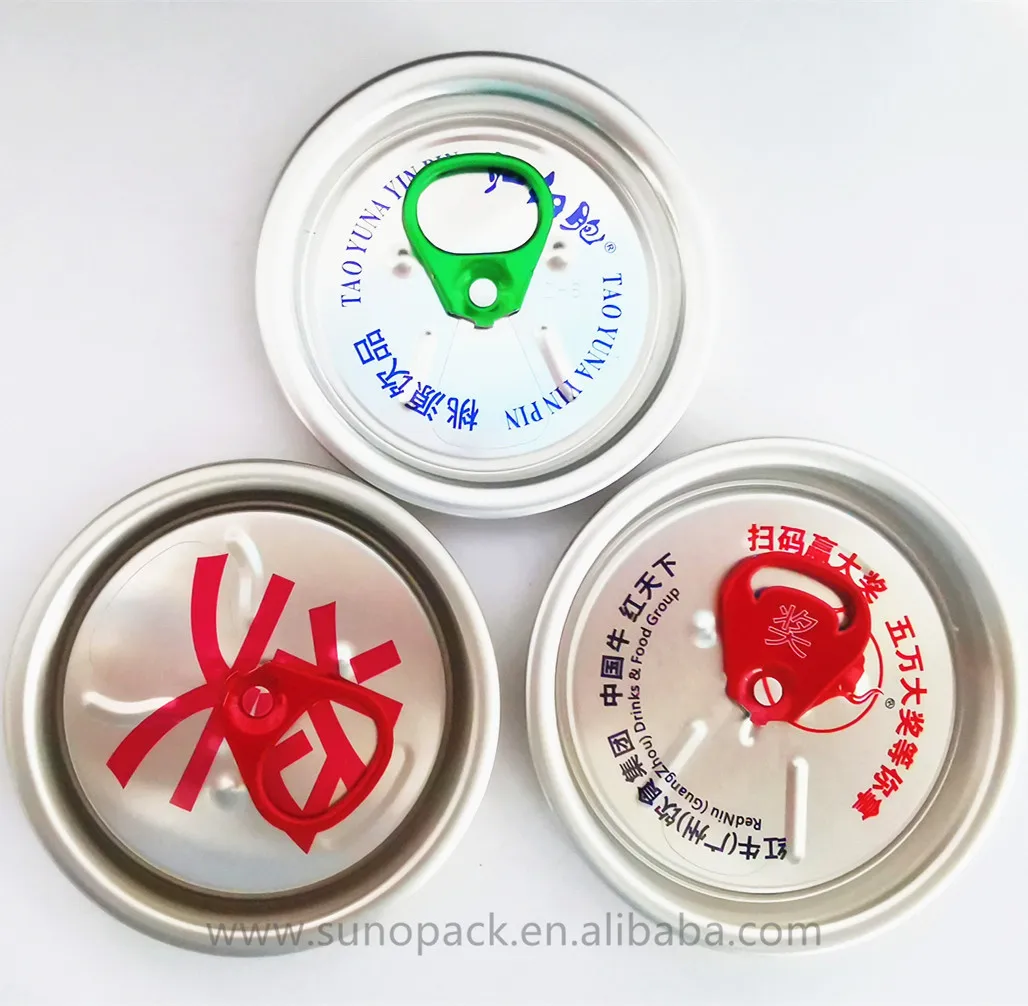 Wholesale Supplier 200 202 206 RPT SOT Cap Aluminum Super Easy Open