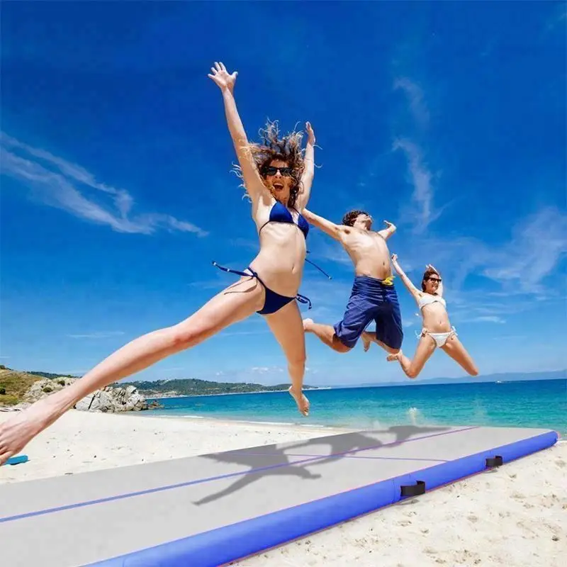 Printed Tumble Mat Large Tumbling Gym Air Track Inflatable Roller International Transport Cleaner