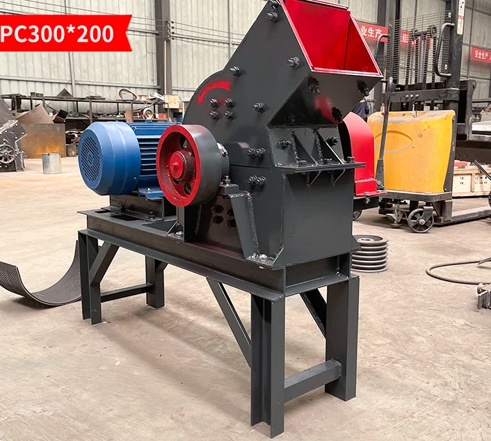 Electric Hammer Crusher Portable Diesel Rock Gold Plant Hammer Mill Crusher Machine Hammer Crusher Price
