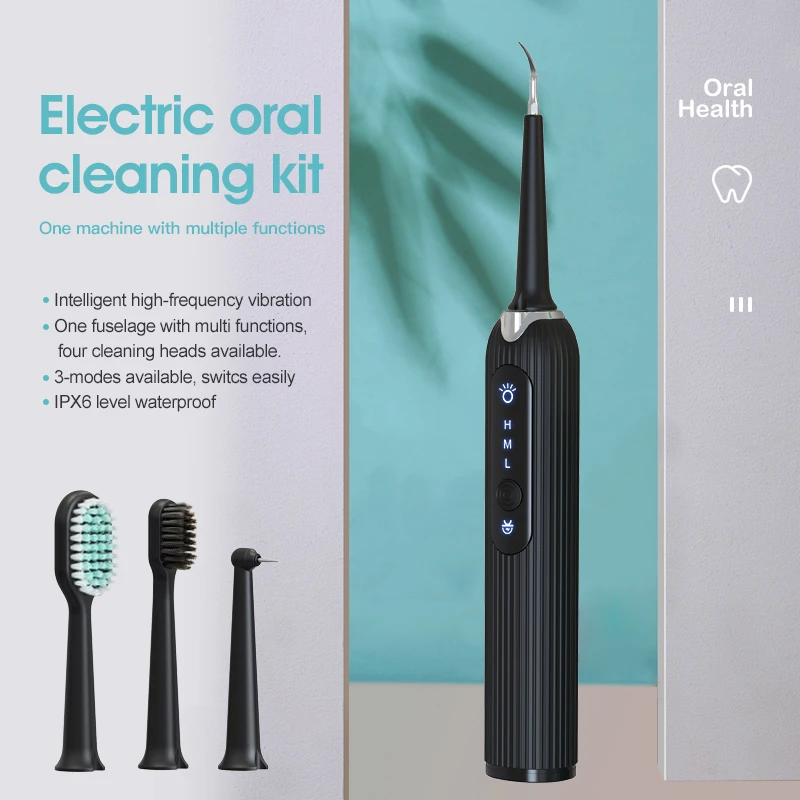 dental scaler set sonic dental calculus remover ultrasonic dental scaler water flosser tooth cleaner