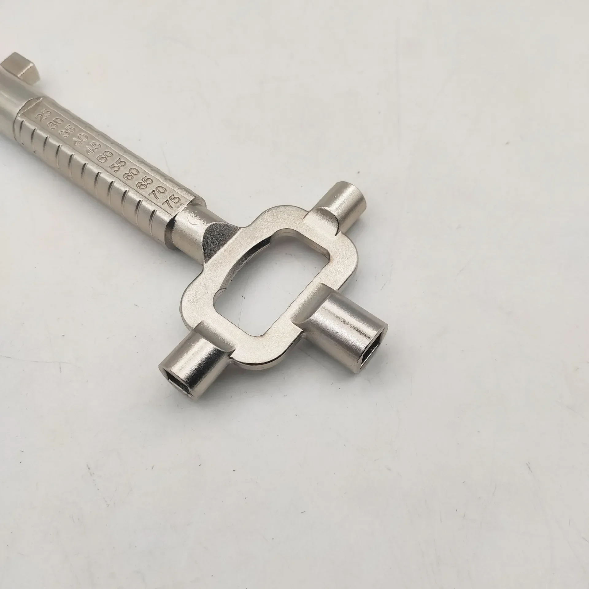 Silver Locksmith Tool Multi Purpose Lock Cylinder Gauge Cam Turner Spindle Removal Accessories