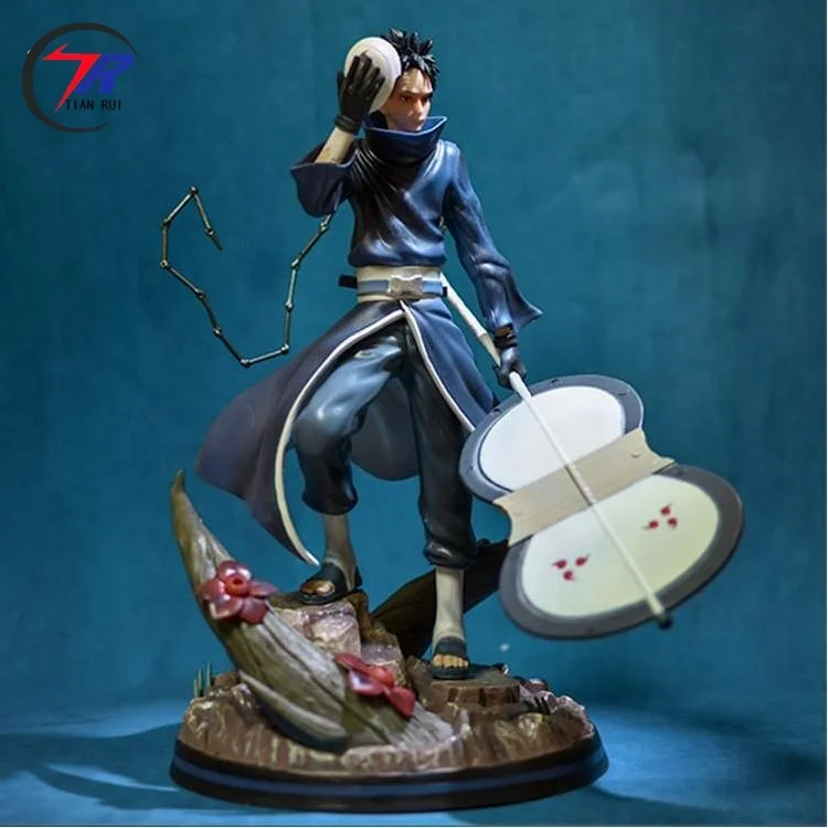 Chinese supplier of toy manufacturer vinyl anime Uchiha Obito pvc figure 1/6 scale action figure