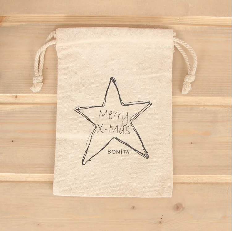 Wholesale Eco Friendly recycled cotton clothes dust bag with logo