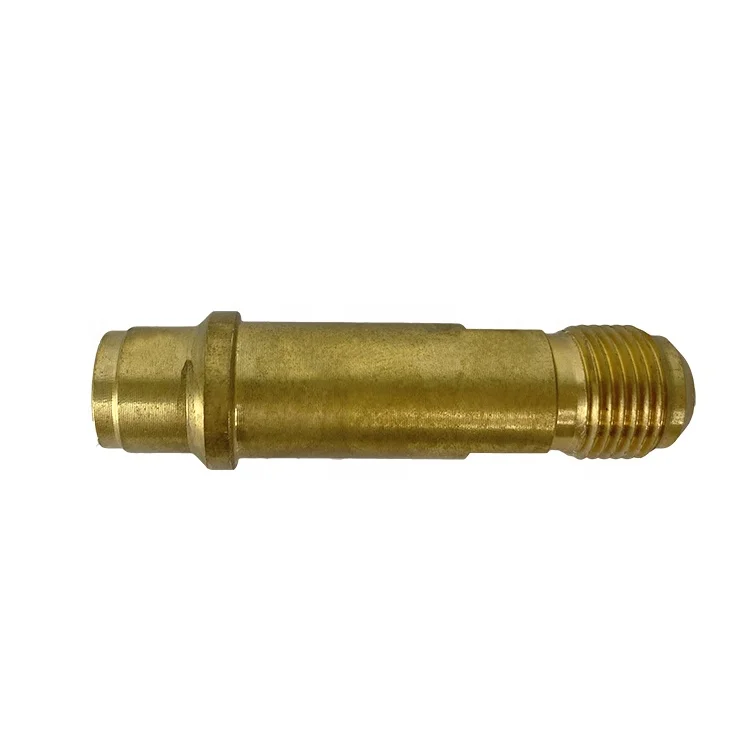 All Thread Male Brass Copper Fit Accessories Sanitary Coupling Fittings Square Cylinder Connector