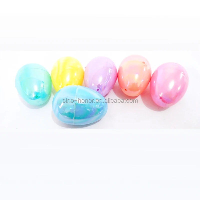 plastic metallic color eggs pearlized color eggs plastic easter eggs
