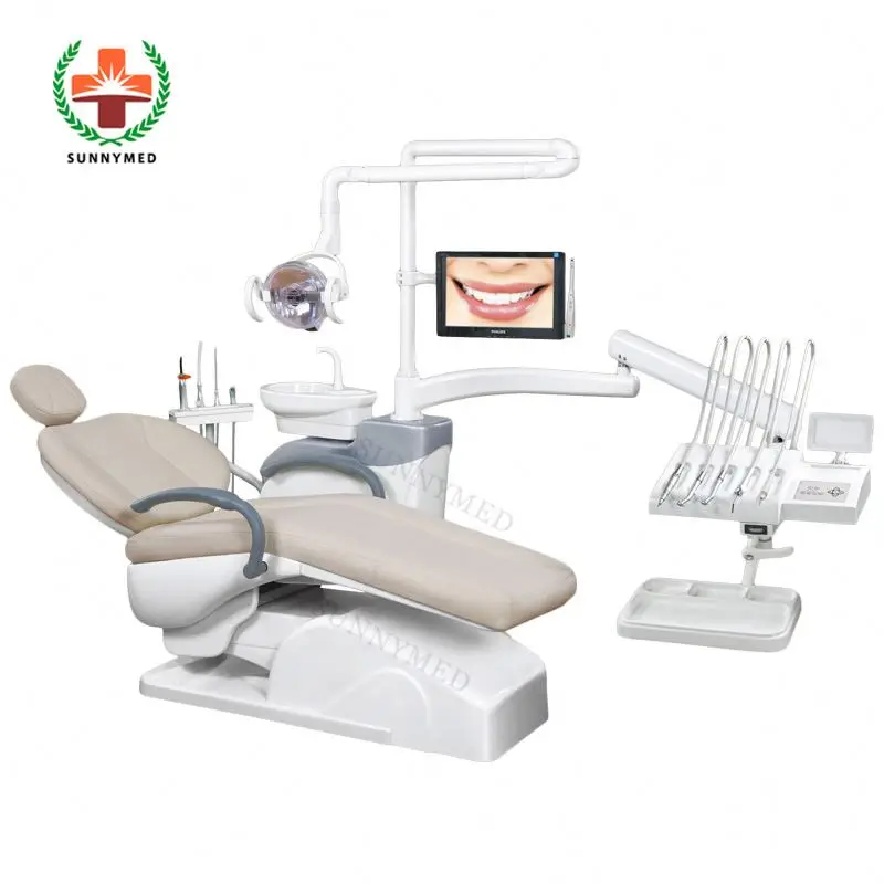 SY-M005 Top hang style Dental Chair Integral Dental Unit