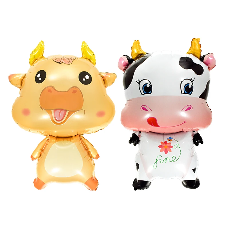 2022 animal cattle new party balloon aluminum foil balloon decoration balloon wholesale