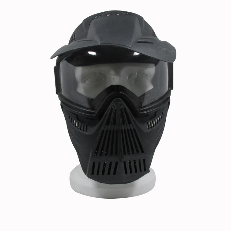 Paintball Tactical Game Full Face Mask CS Wargame Combat Goggles Cosplay Halloween Mask