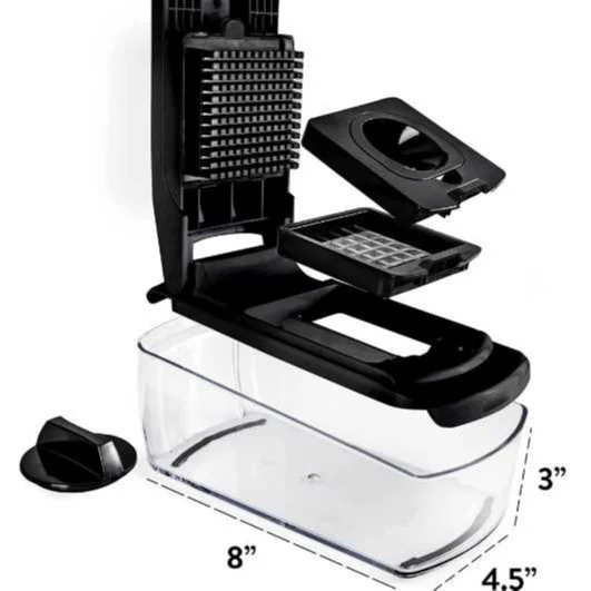 18-Piece Stainless Steel Rotary Grater and Shredder Multifunctional Manual Vegetable Cutter Set Household Plastic Garlic Tool