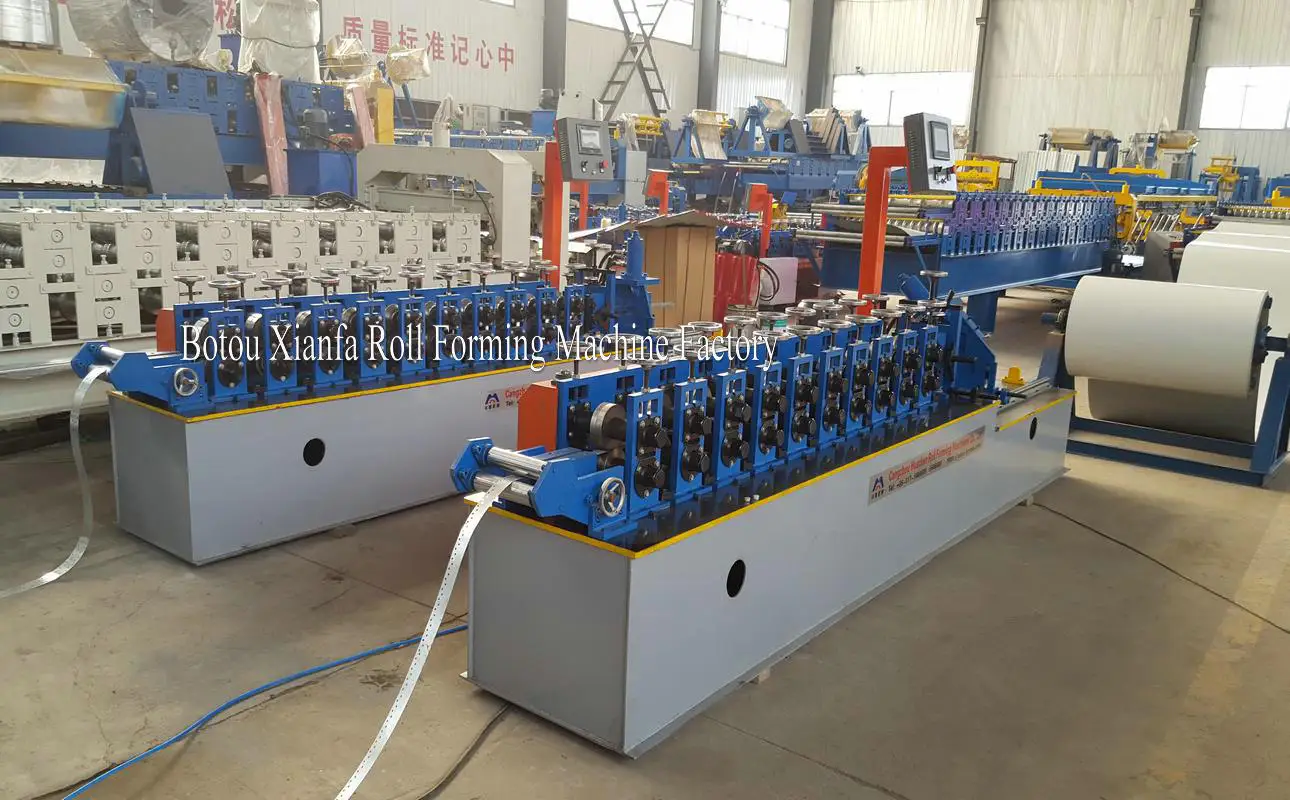 low cost metal frame stud and track light steel drywall keel making roll forming machine