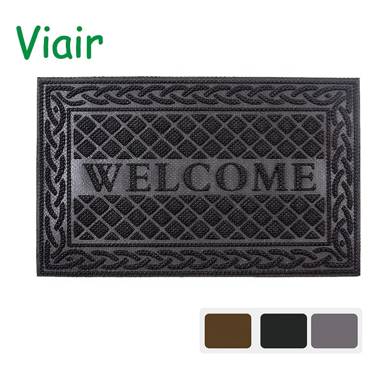 Carpet Rubber Backed Door bathroom anti slip mat Entrance Rug Indoor/Outdoor Doormat