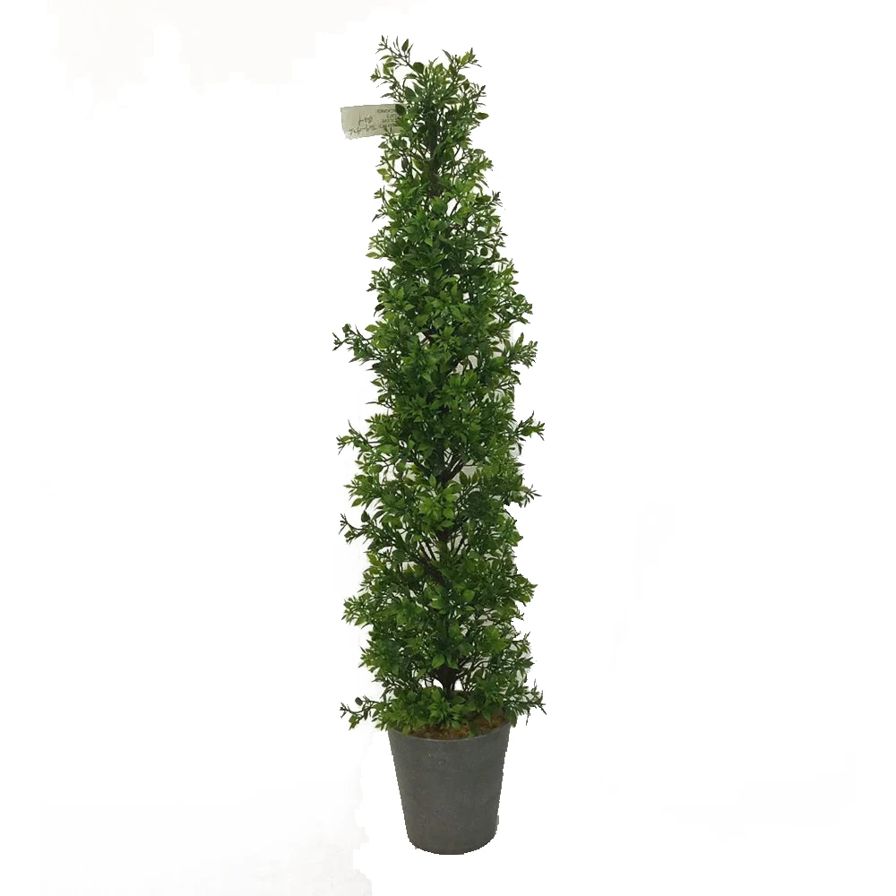 Фабричное небольшое бонсай, искусственное дерево podocarpus macrophyllus, наружное украшение