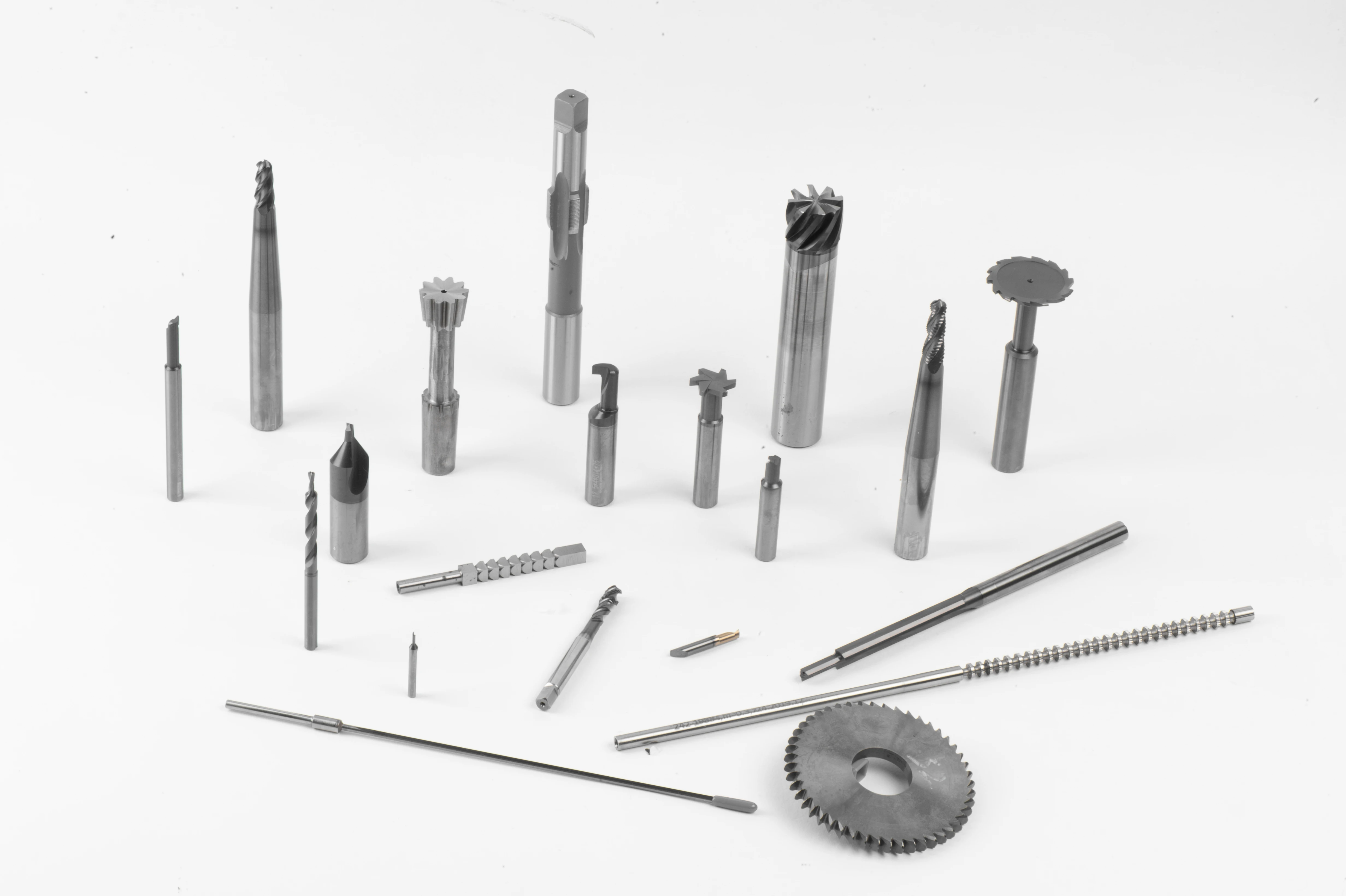 Customization Factory Price Four Blade Inner R Uncoating Milling Cutter Tungsten Carbide CNC Machining Tool Carbide End Mill