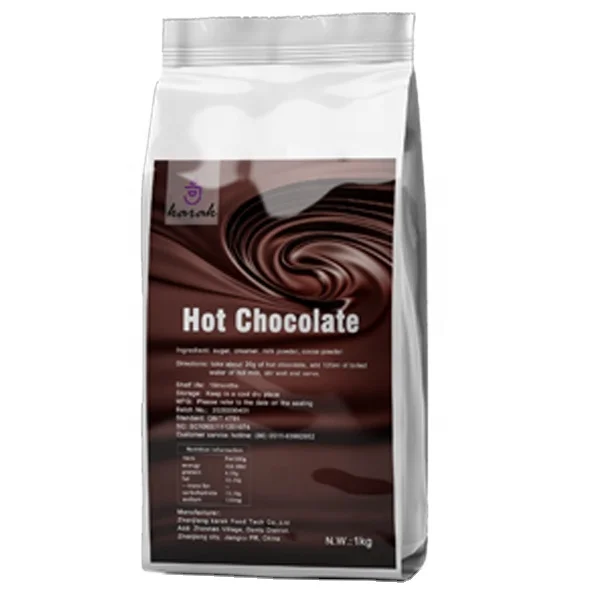hot chocolate sachet