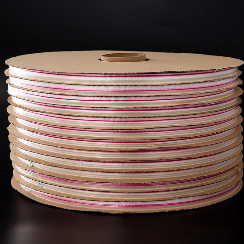 Antistatic removable packaging resealable opp pp plastic bread bag with lip for jewelry self adhesive bag sealing tape