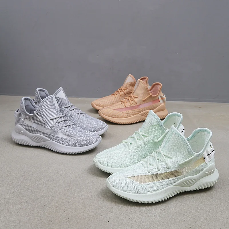 
Wholesale Running Sneakers Brand Casual Shoes Women White Sport Shoes 