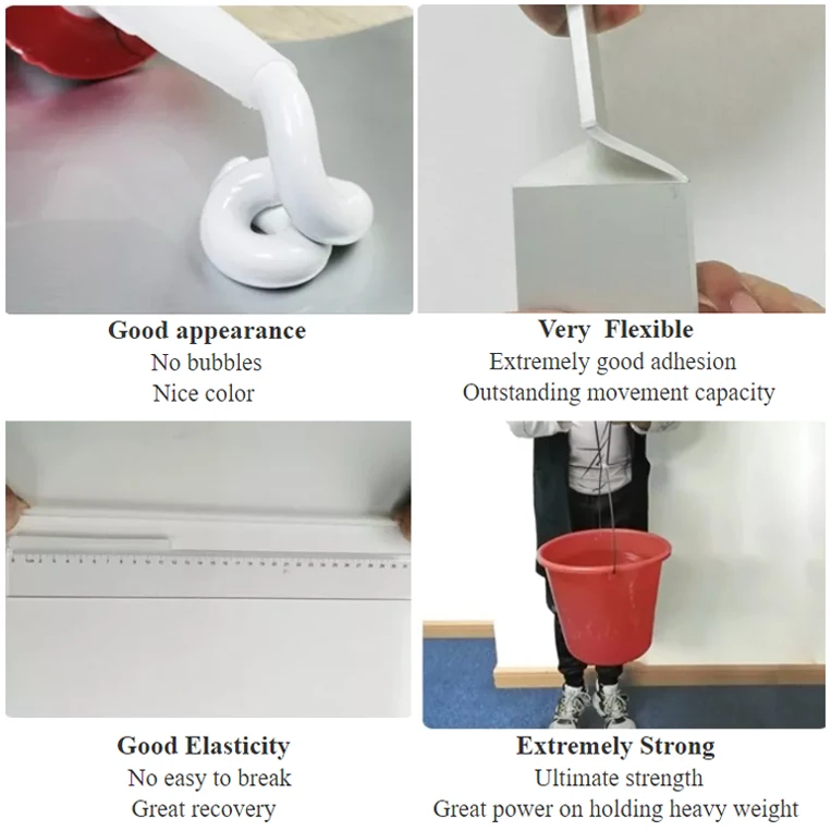 Homey g2100 glass multi general purpose gp Acetic silicone sealant adhesive