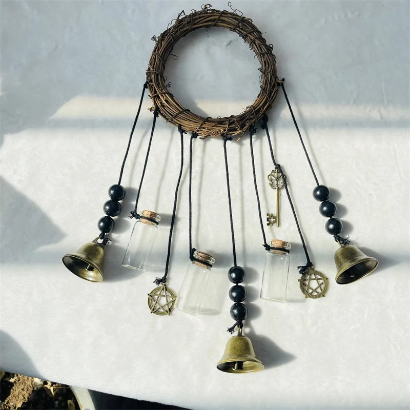 Wind chimes witches pray Witches bells for family room decoration