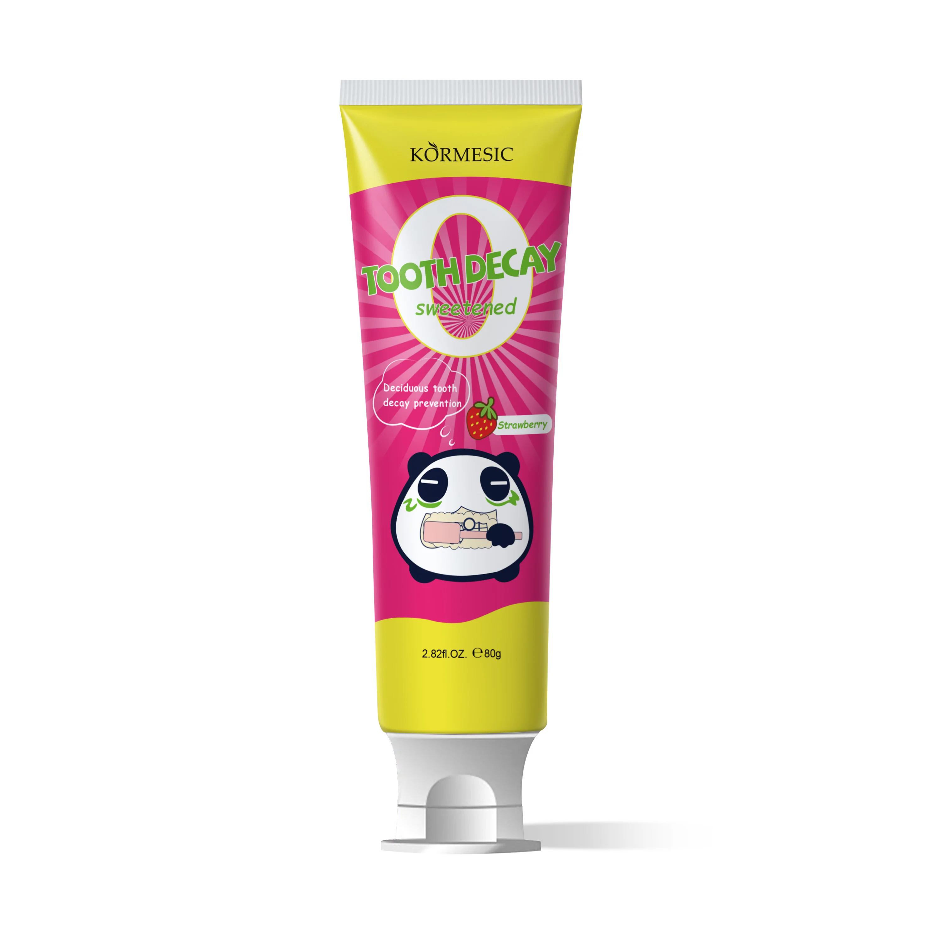 OEM ODM private label natural whitening Oral Cleaner Breath Freshening Anti-Cavity Child Kids Tooth Paste For Children