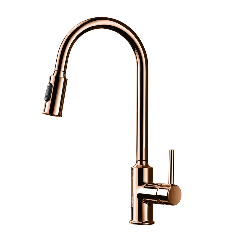 Classic rose gold faucet kitchen Sink Faucet Hot and Cold Mixer sink and faucet