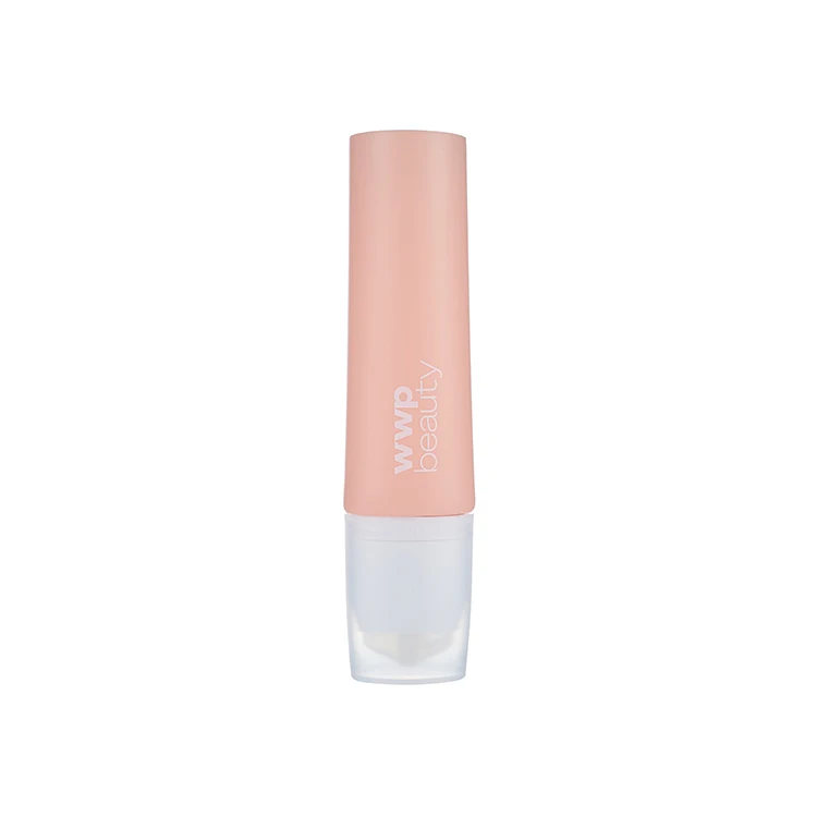 silica gel applicator brush PE tube for facial treatment/face mask with clear cap