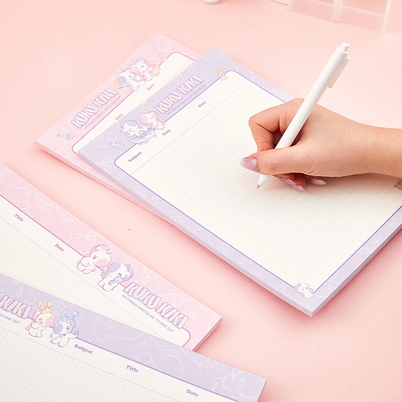 Custom Printing Stationery Kawaii Note Pads TO DO List Weekly Planner Tear Off Notepads