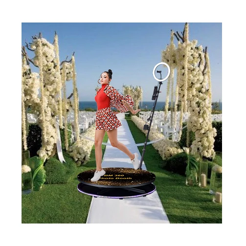 360 Photo Booth Spin Machine Automatic 360 Degree Camera Photobooth Video Accessories Rotating 68Cm 100Cm 115Cm Prix