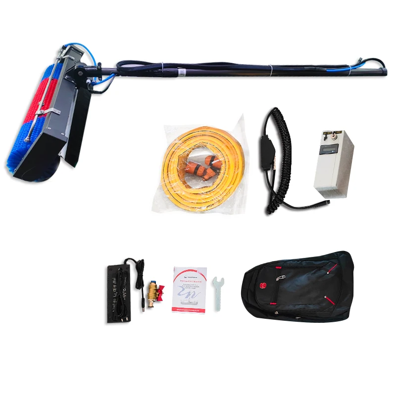 Panels Cleaning Roller Brush Solar Panel Cleaning Brush Solar Pv Robot Photovoltaic Solar Panel Cleaning Brush