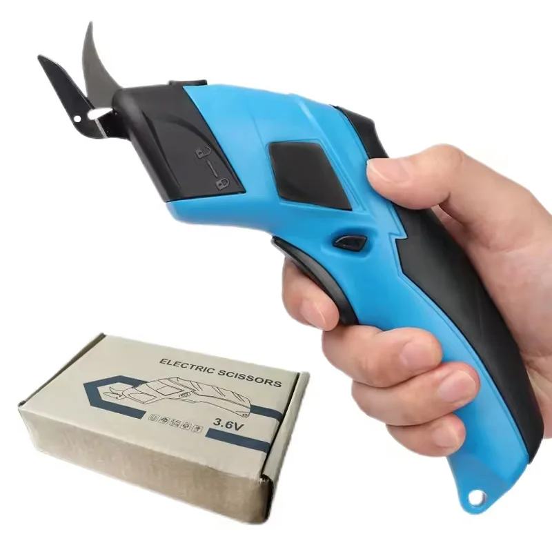 Rechargeable Portable Lithium Battery Cutter Cloth Carpet PVC Leather-Home Use Multifunctional Electric Scissors