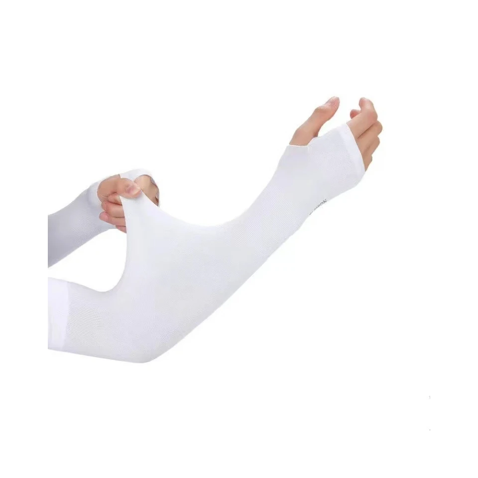 Arm Sun Elastic Outdoor Seamless Cool Arm Sleeves Cycling Wear Ice Silk Fabric Sleeves