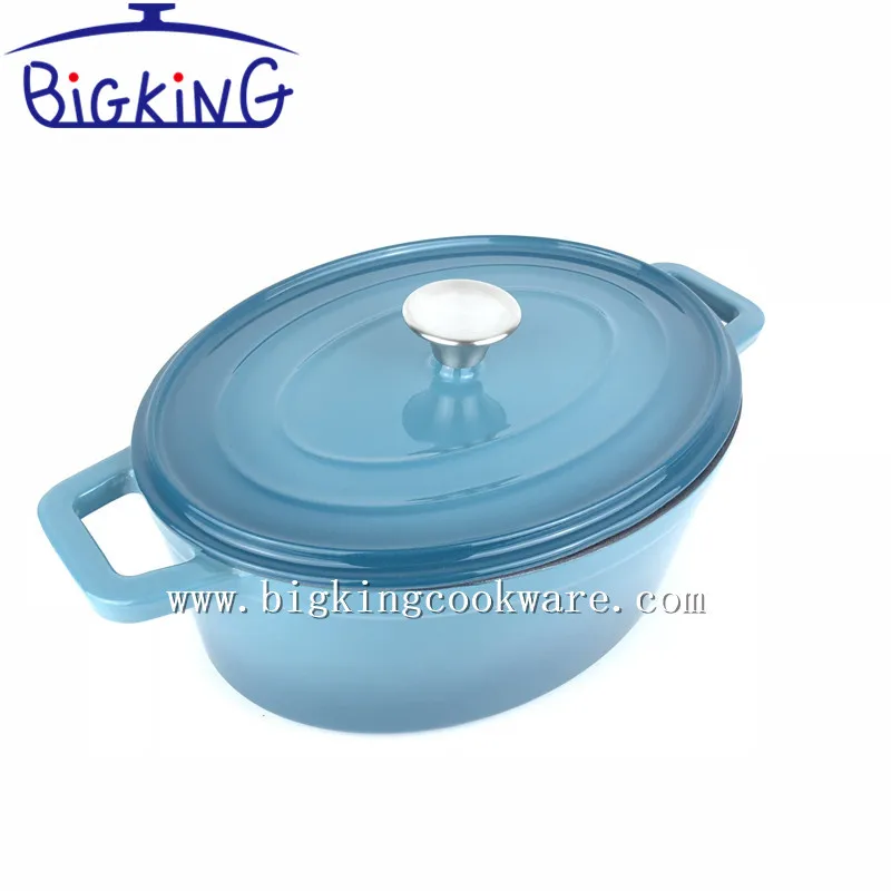 Кастрюля из эмалированного чугуна для духовки, 29 см, новый дизайн 2021