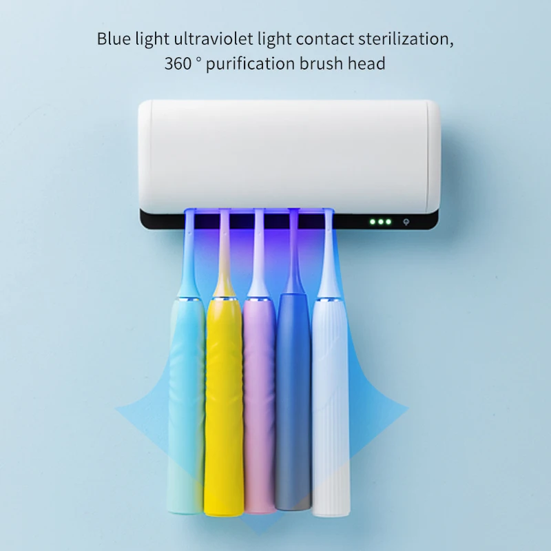 bathroom toothbrush holder toothbrush holder storage uv led light toothbrush holder