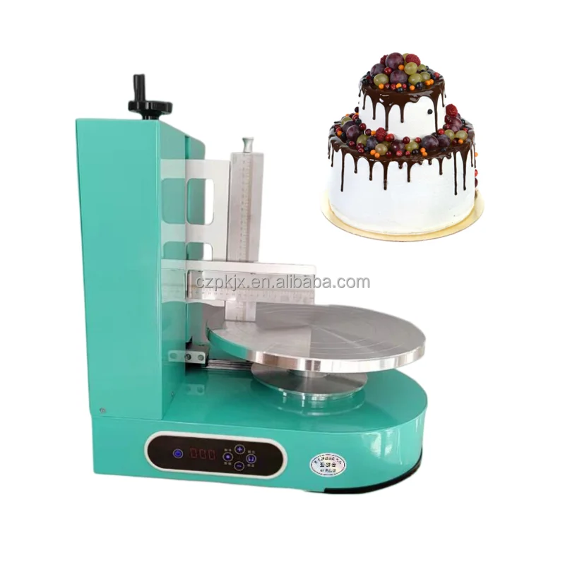 4-12 Inches cake decorating icing equipment wedding cake smoothing machine