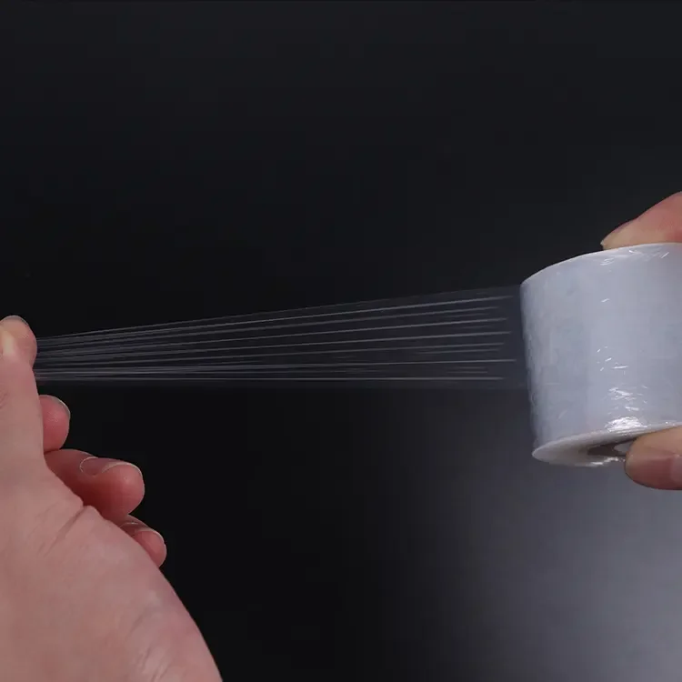 Factory Wholesale Packaging PE Plastic Shrink Wrap Film Manufacture Transparent Pallet Wrap Custom Bopp Stretch Film Roll