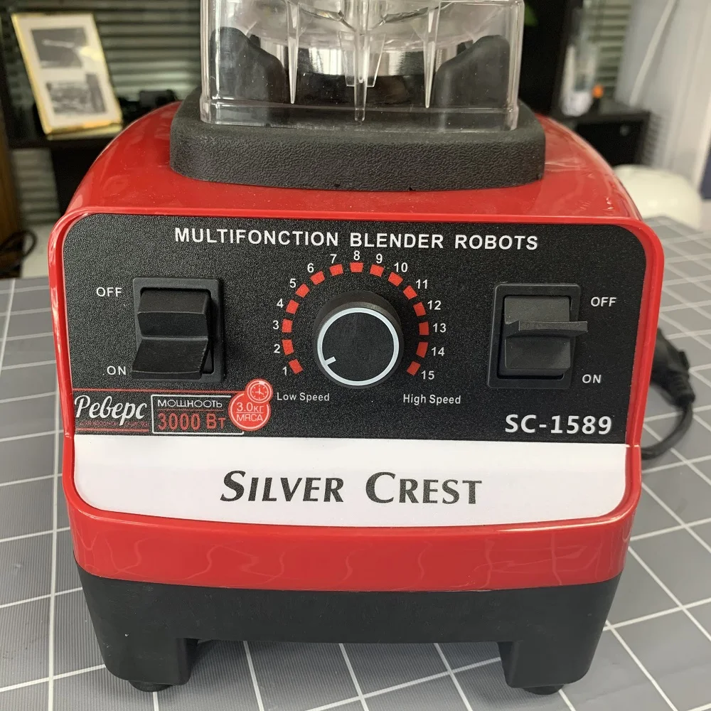 Silver Crest Mixer Copper 7630 9520 9525 Big Commercial Blender Motor Healthy Preserving Wall Breaking Machine 2 in 1 Electric