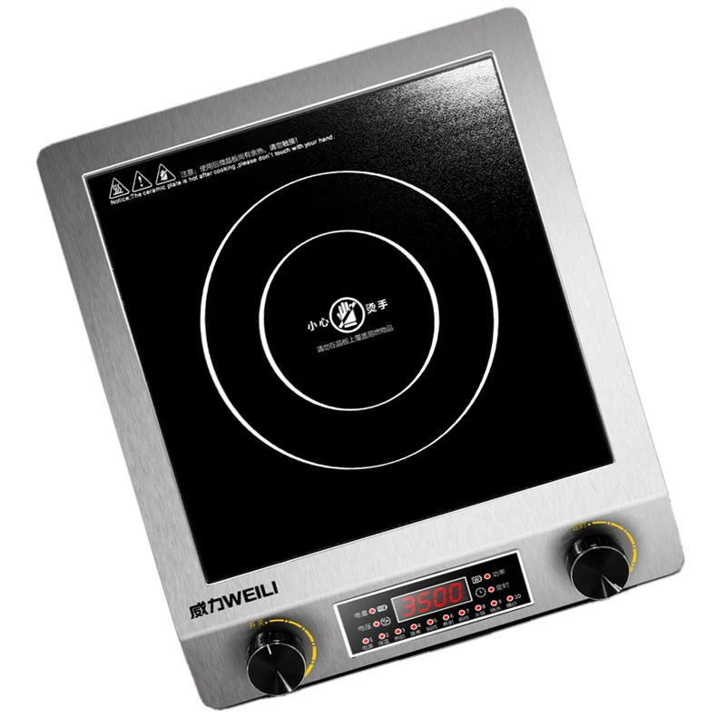 High Quality Commercial  3500W flat power electric ceramic oven commercial stove timing stove automatic hot plate pot cooker