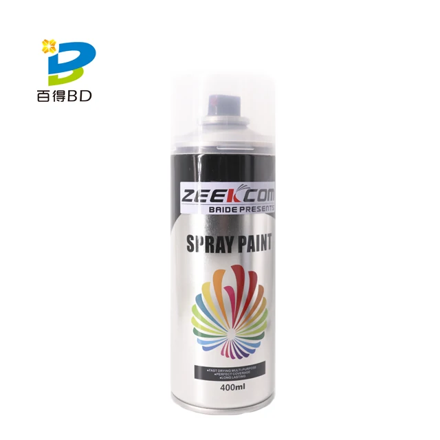 
400ml metallic effect mirror chrome acrylic aerosol spray paint factory sales 