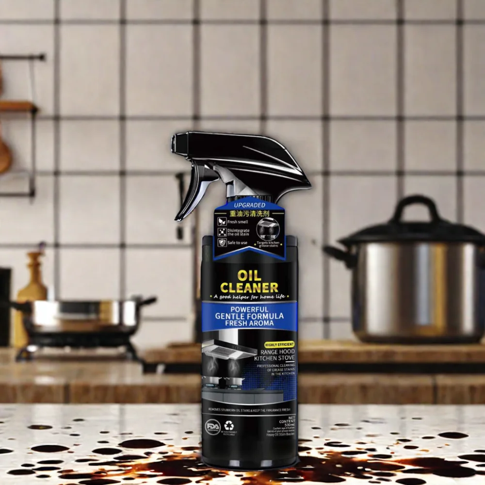 Powerful All-Purpose Cleaning Powder Kitchen Degreaser Remove Grease Oil Stains Cleaner