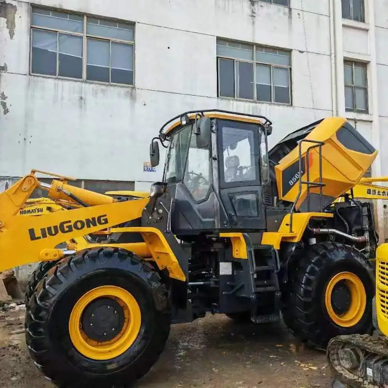 Отличная производительность подержанный погрузчик lugong LG 856H в хорошем состоянии Низкая цена сделано Китае