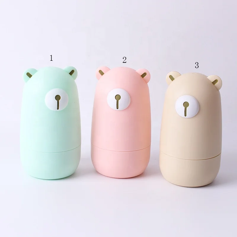 Cona New Fashion 4pcs Safety Baby Care Tools Grooming Kit Custom Private Label Baby Manicure Set With Bear Case